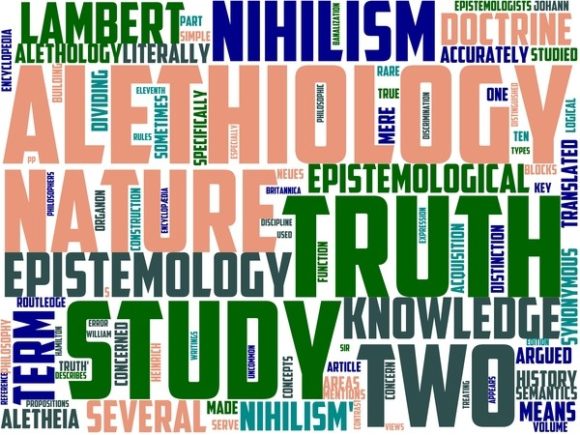 Alethiology Wordart Tshirt: A Hand-Drawn Word Cloud for Creative Projects