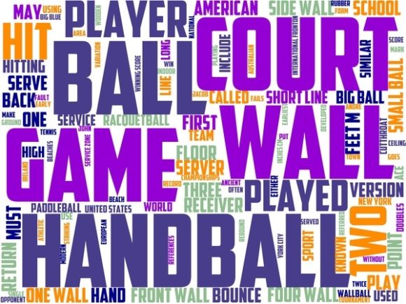 American Handball Wordart Tshirt: Where Athletic Identity Meets Expressive Design