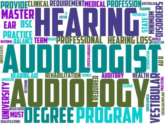 Audiology Wordart Sticker: A Hand-Drawn Design Resource for Creative Professionals and Educators