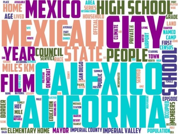 Calexico Wordart Sublimation