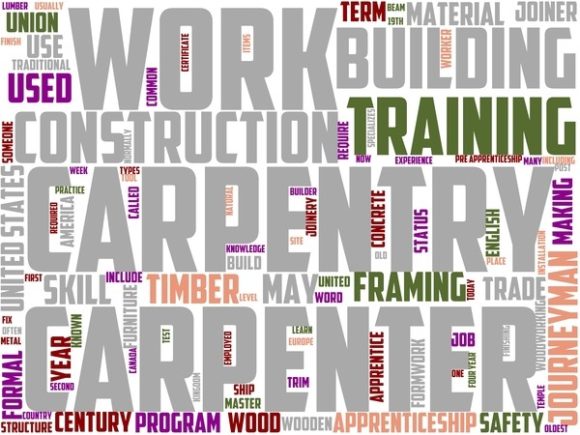 Carpenter Wordart Tshirt